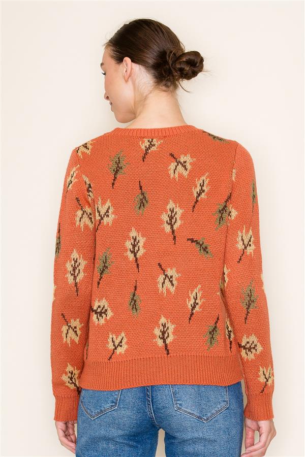 Maple Leaf Sweater