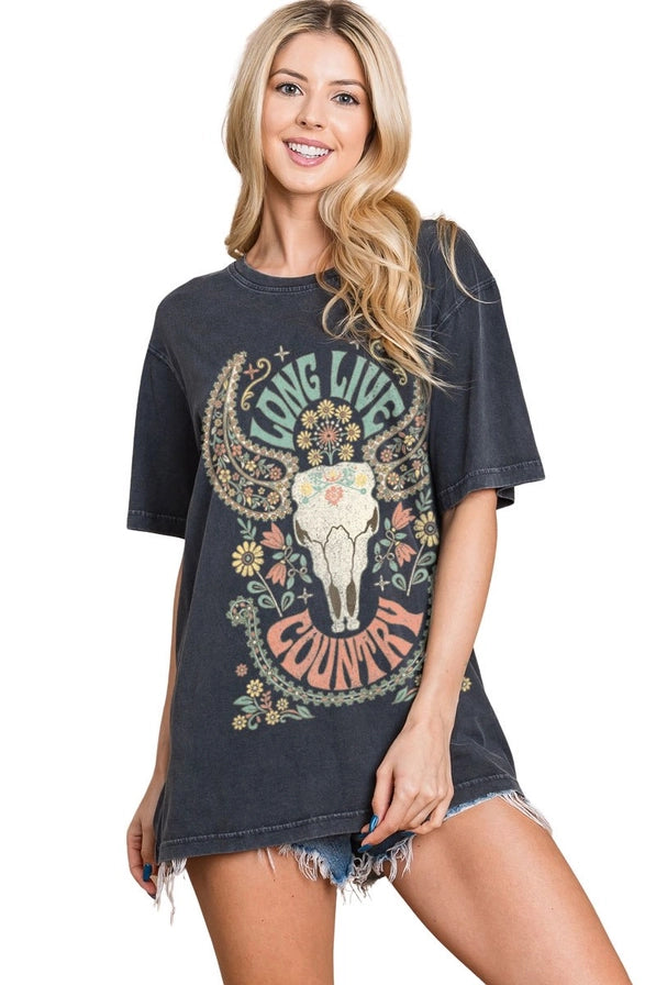 Long Live Country Graphic Tee