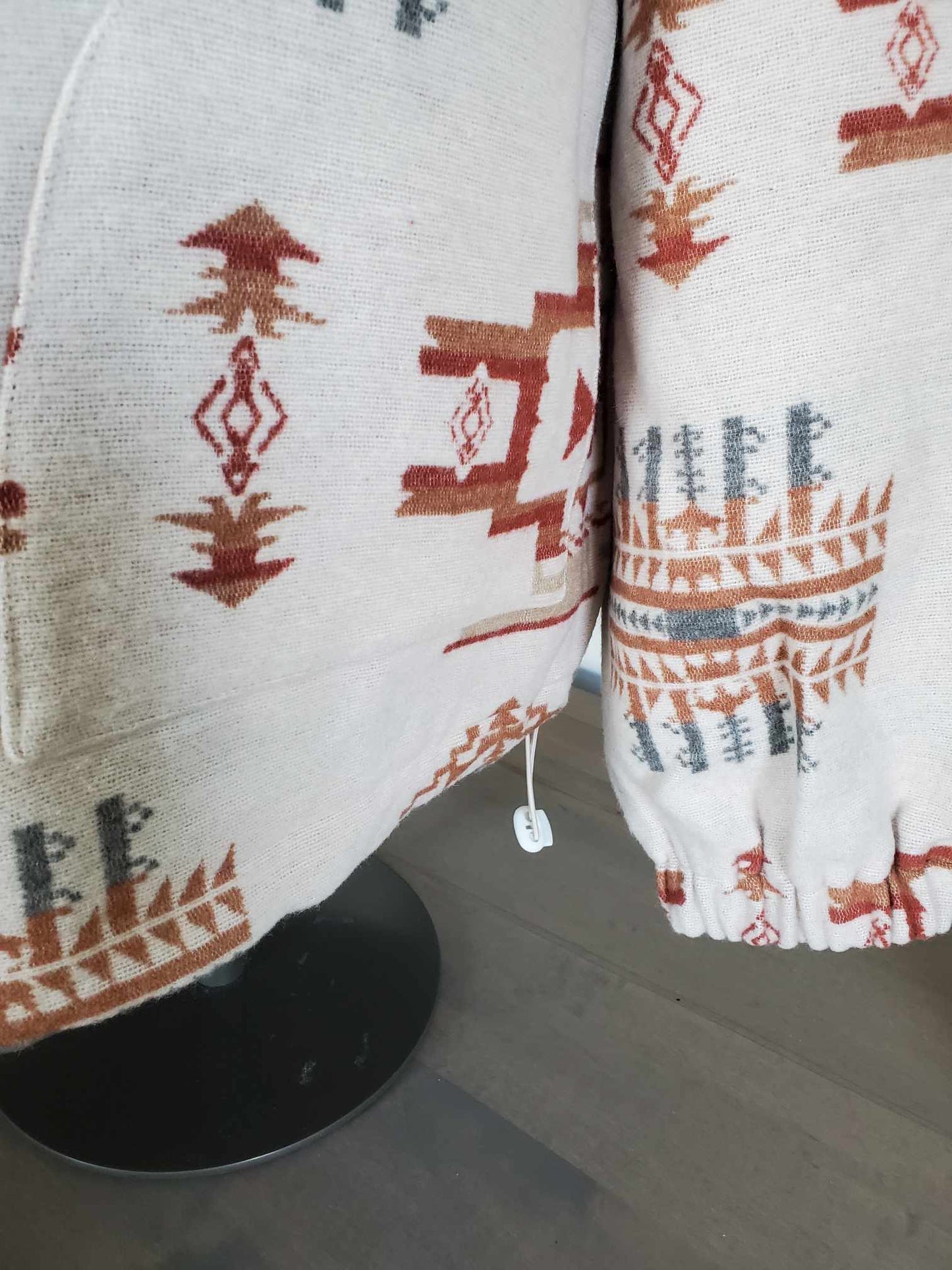 Aztec Jacquard Half Zip Jacket