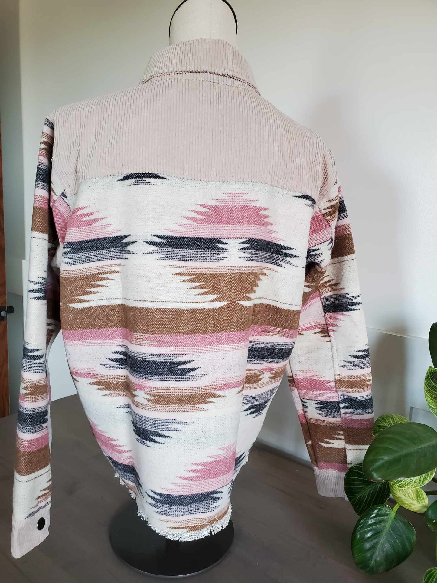 Aztec Print Jacket