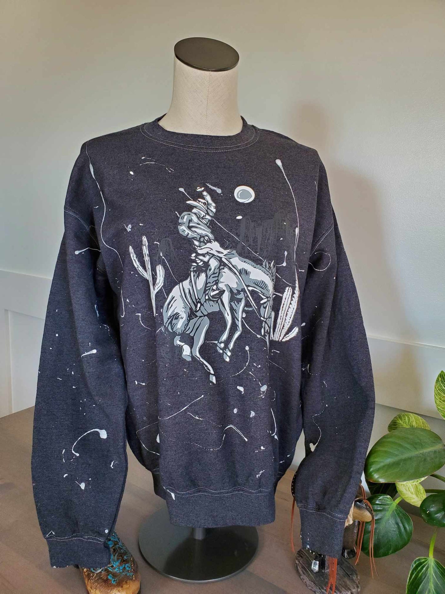 Painted Bronco Crewneck