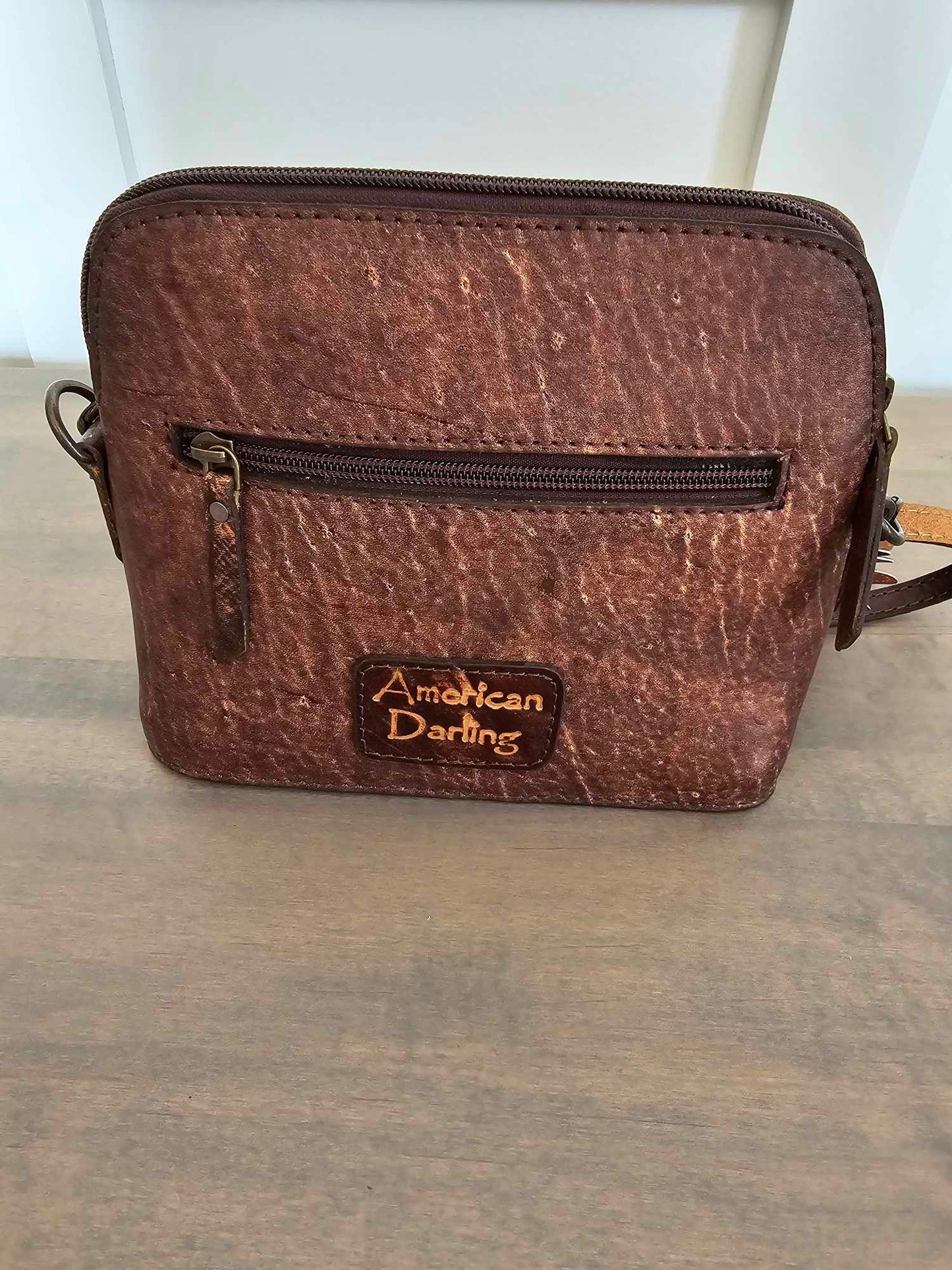 CROSSBODY GENUINE WESTERN LEATHER BAG