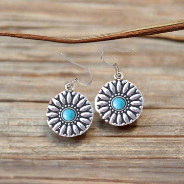 Navajo Sunflower Earring