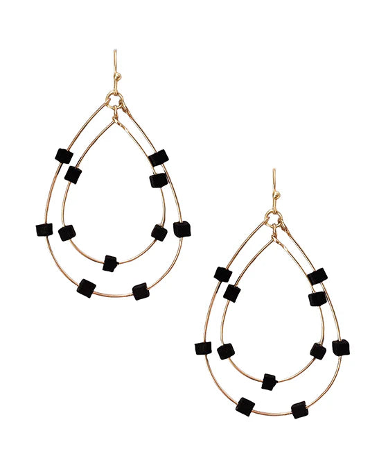 Metal Wire Teardrop earring