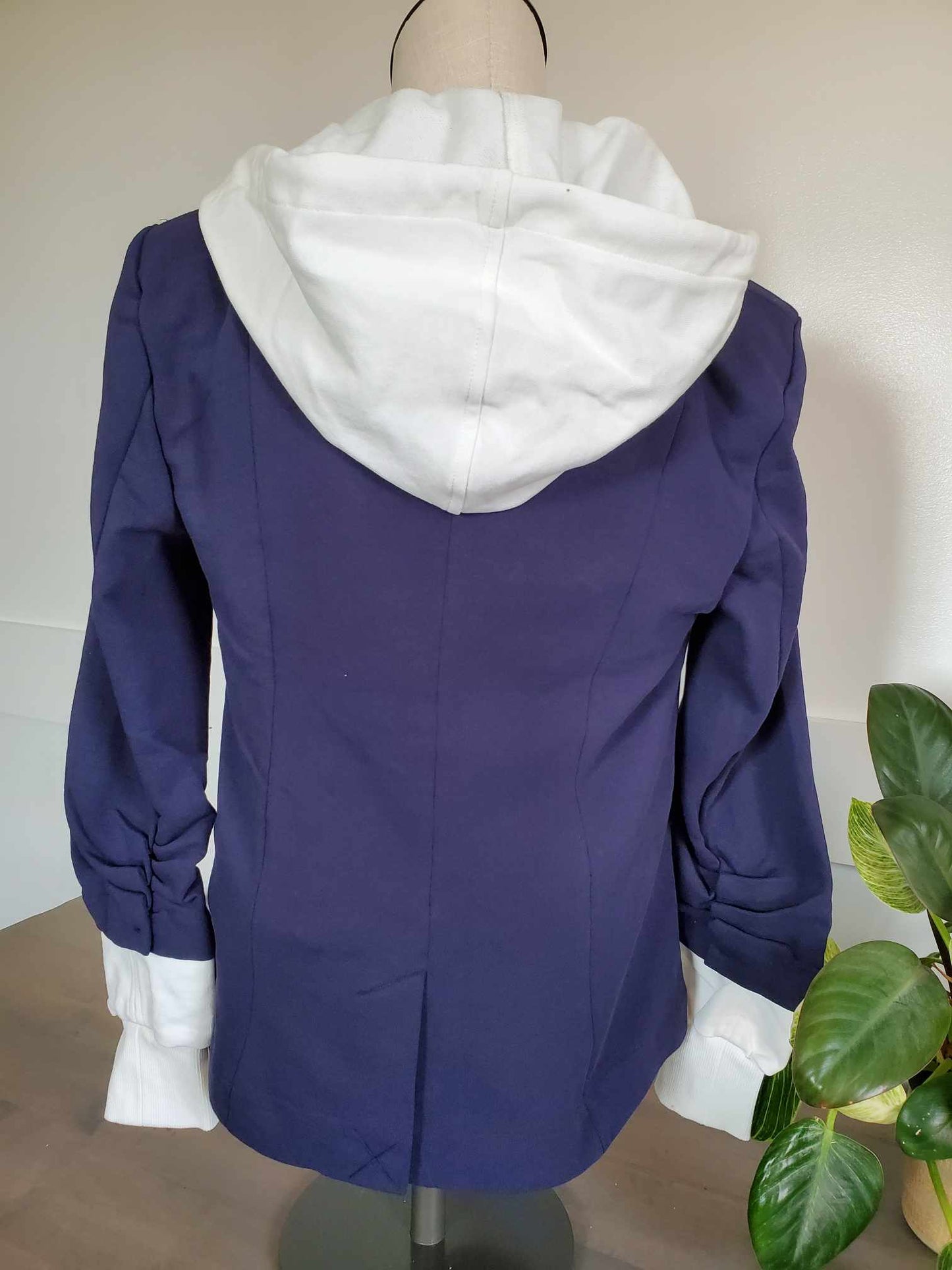 Terry Blazer With Hoodie