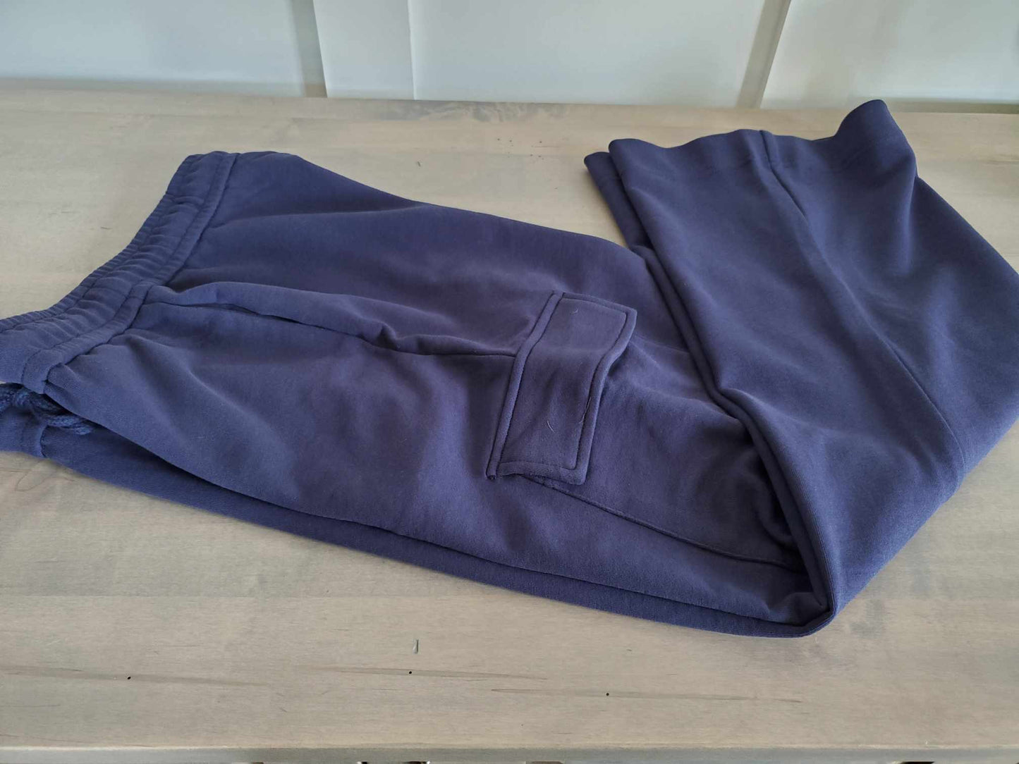 Relaxed Cargo Wide Terry Pants