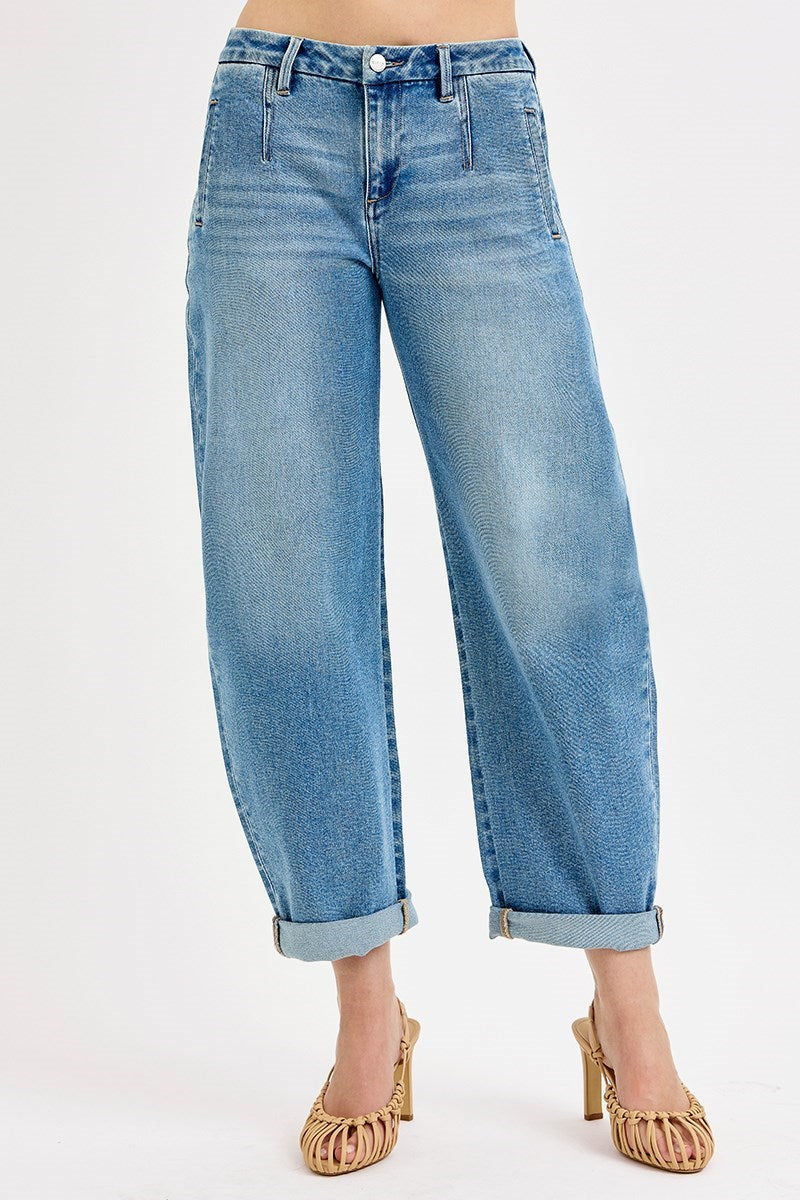 Slouchy Barrel Jean