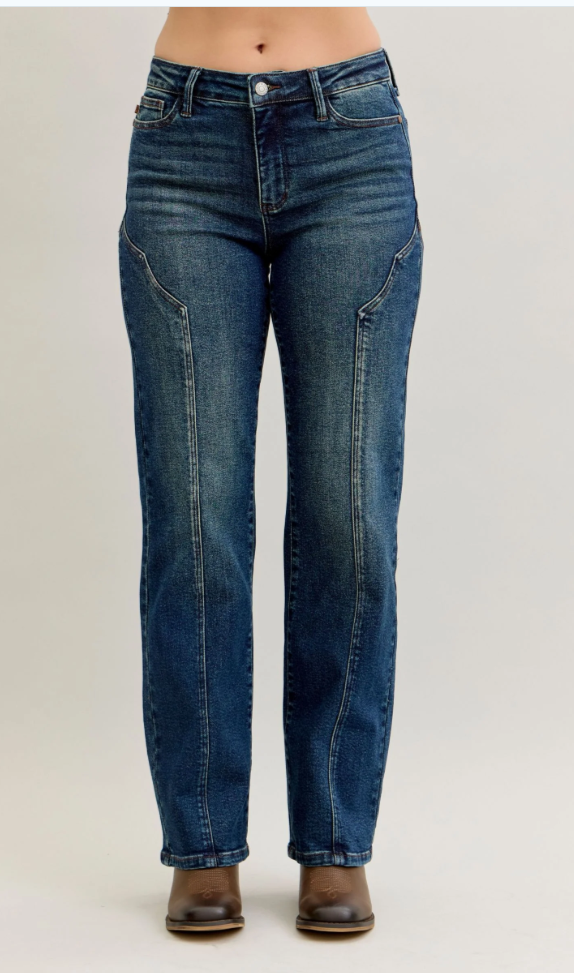 Straight Western Detail Jean