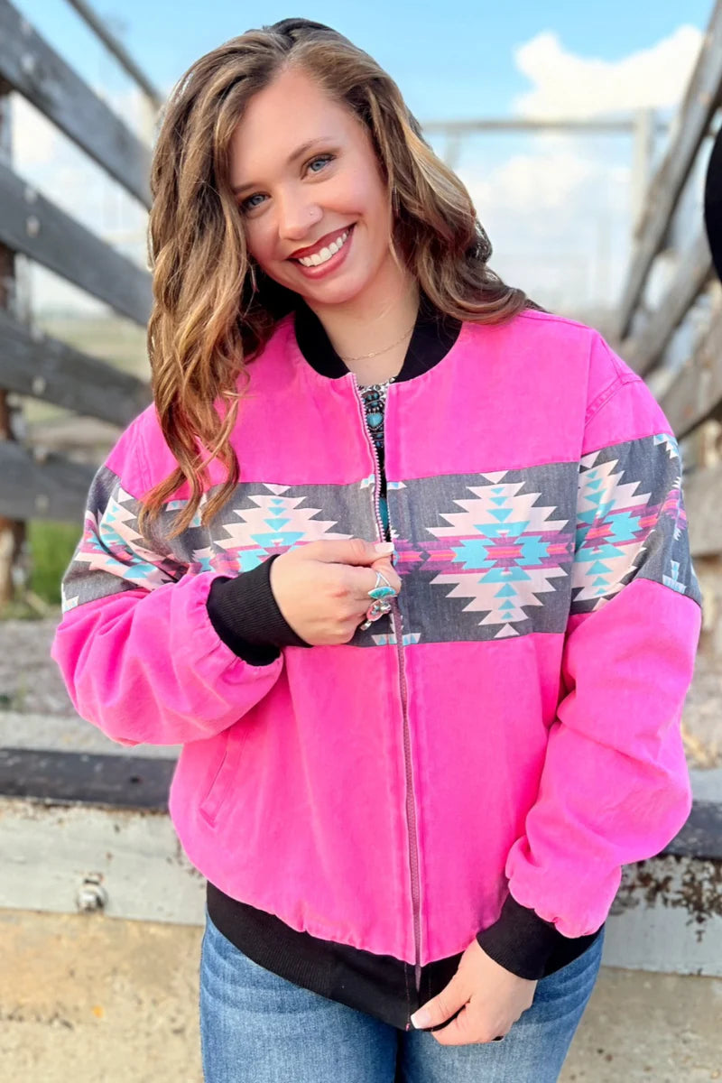 "You Go Girl!" Bomber Jacket