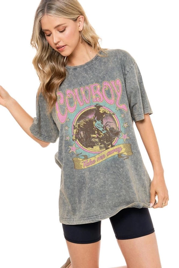 Cowboy Take Me Away Tee