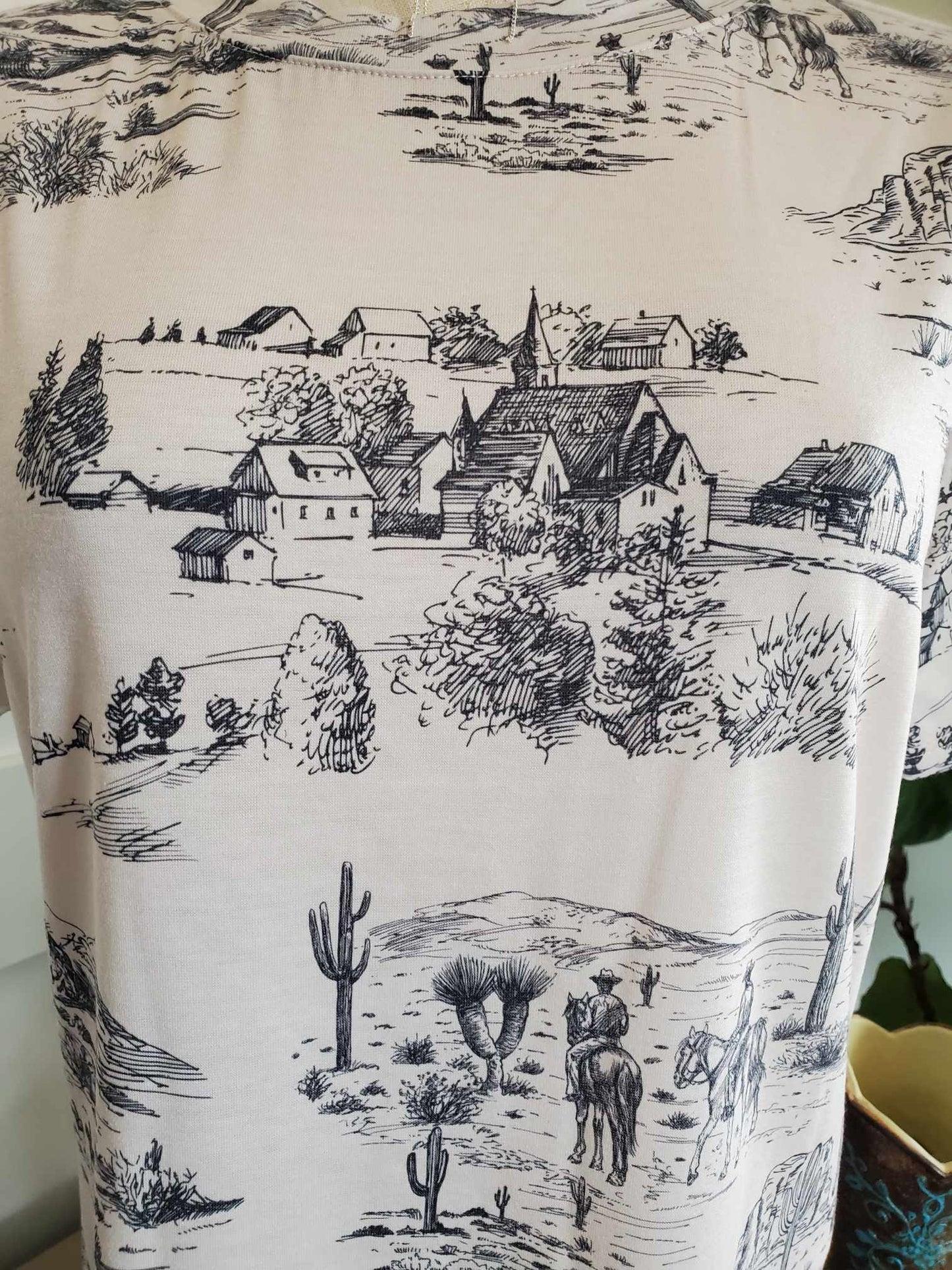 Desert Farmhouse Short sleeve Shirt