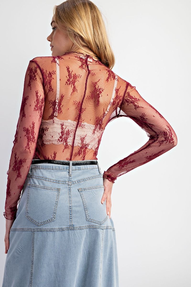Sheer Lace top