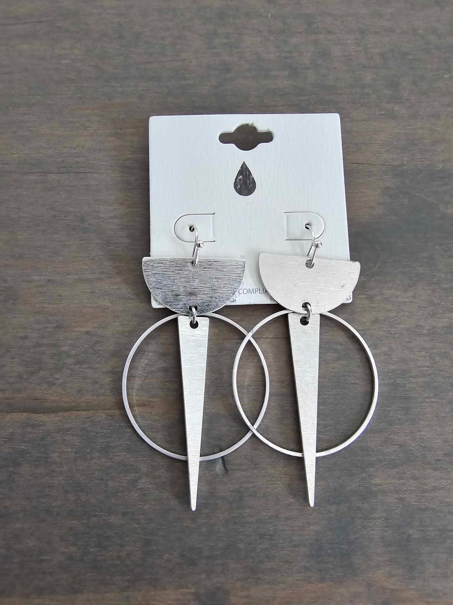 Geometric Dangle Earring