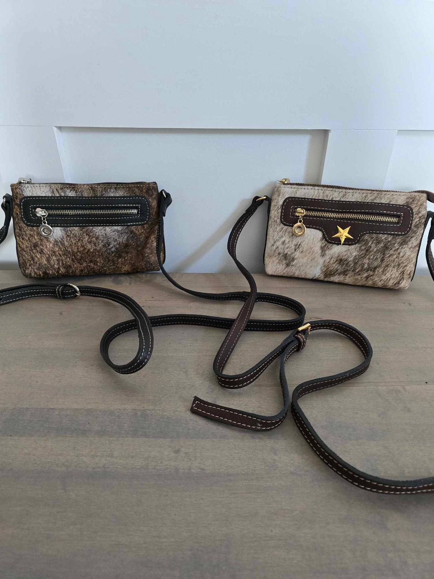 Small Hair on Hide Crossbody