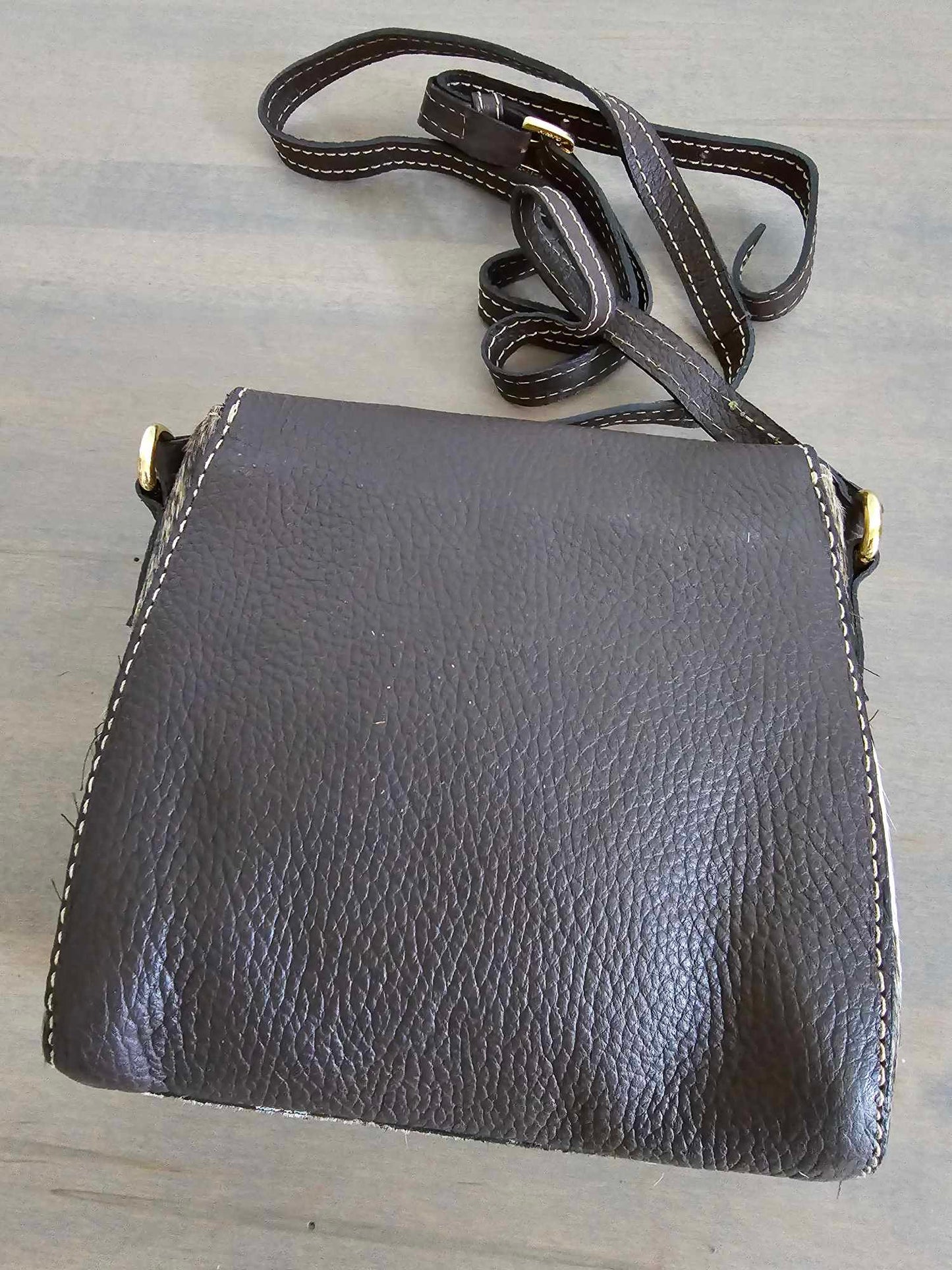 Hair on hide Cross body