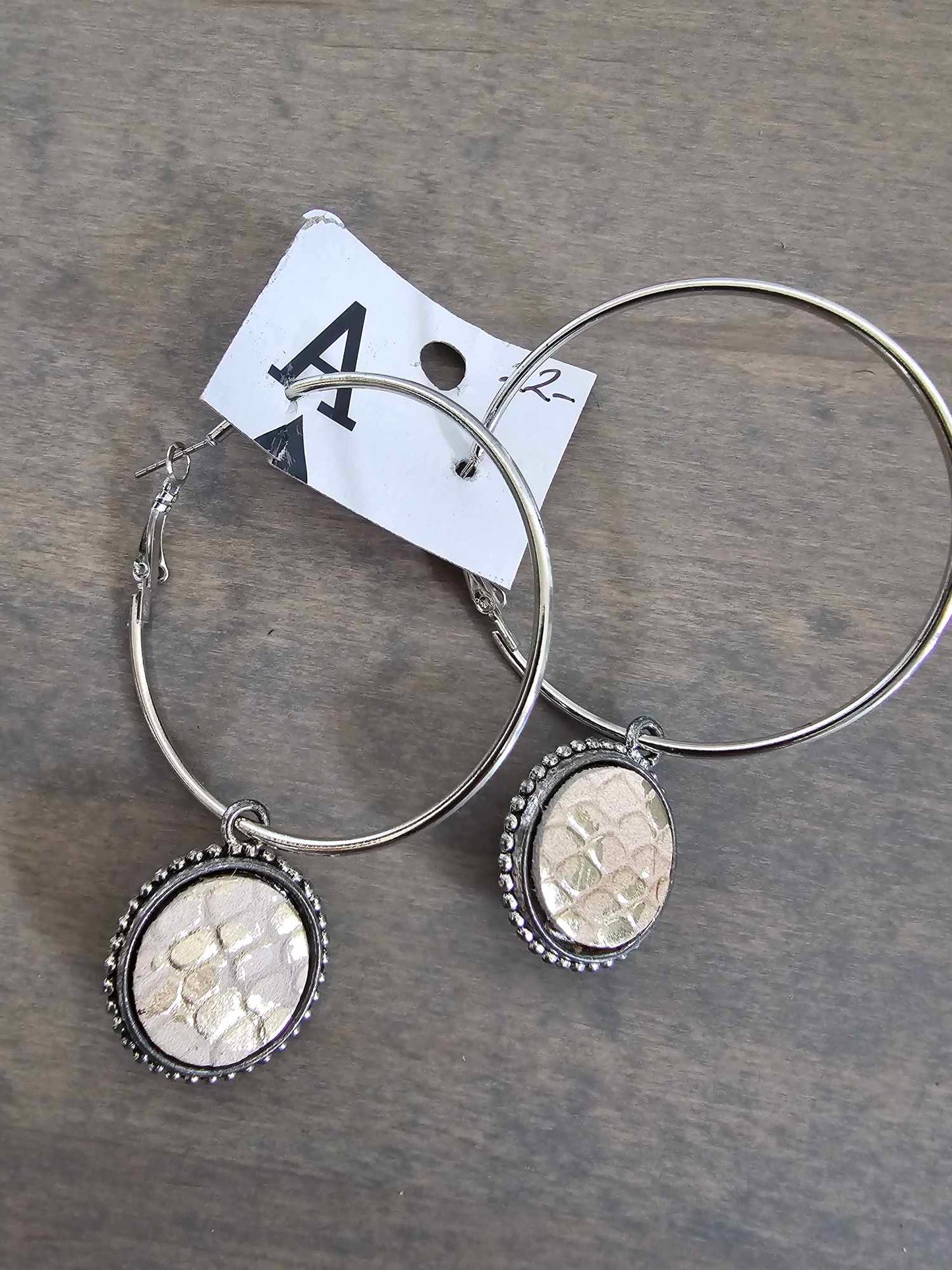 Hoop Earring with Pendant