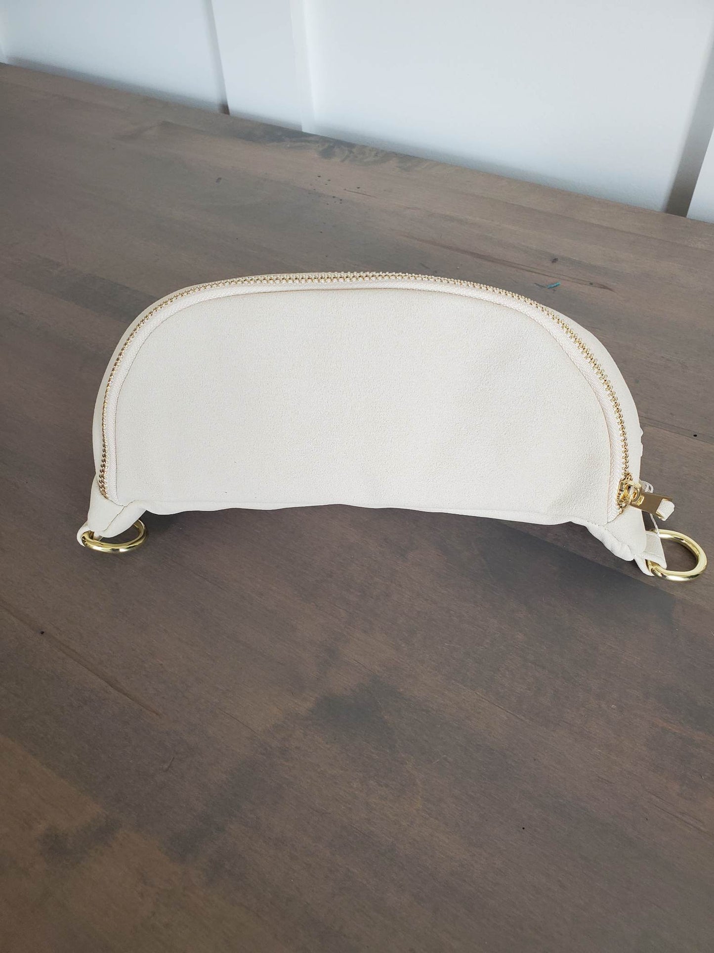 Removable Fringe Western Style Suede Bum Sling Hip Bag