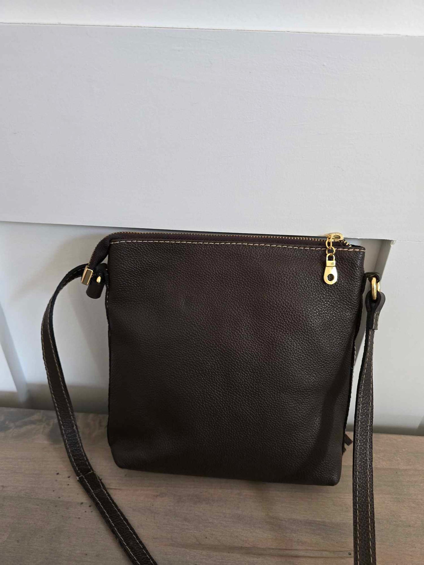 Suede leather Crossbody