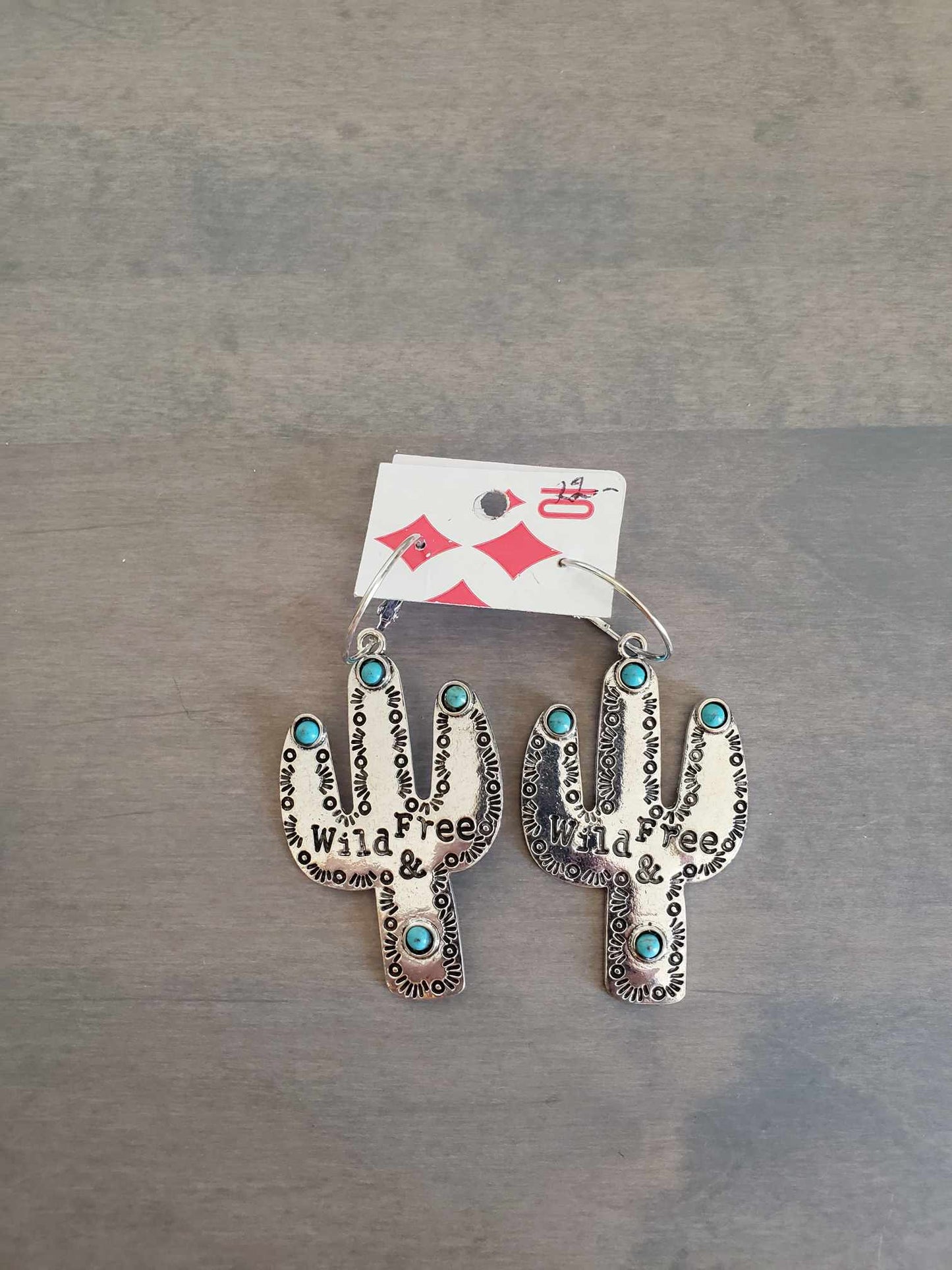 Silver and Turquoise Earring