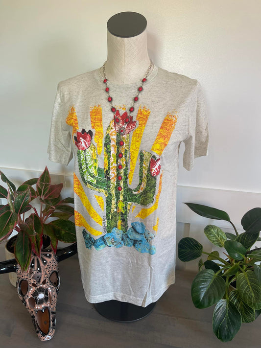 Paper-Mache Cactus T-Shirt