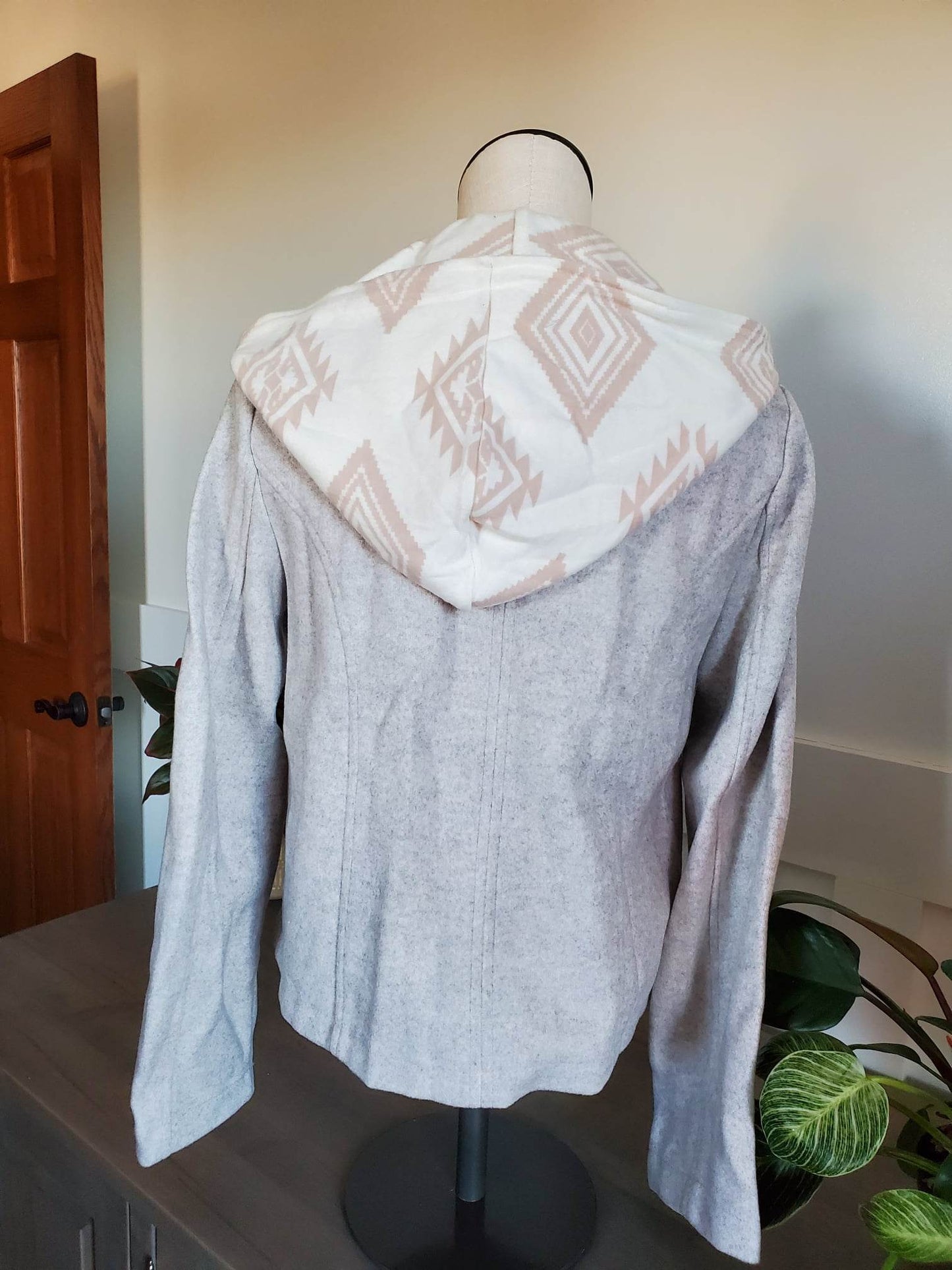 Aztec Print "Moto Jacket"