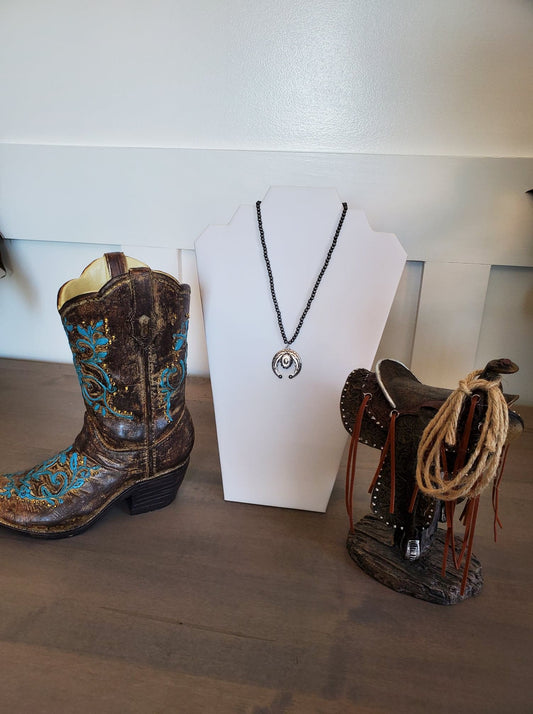 Crescent Shaped Necklace