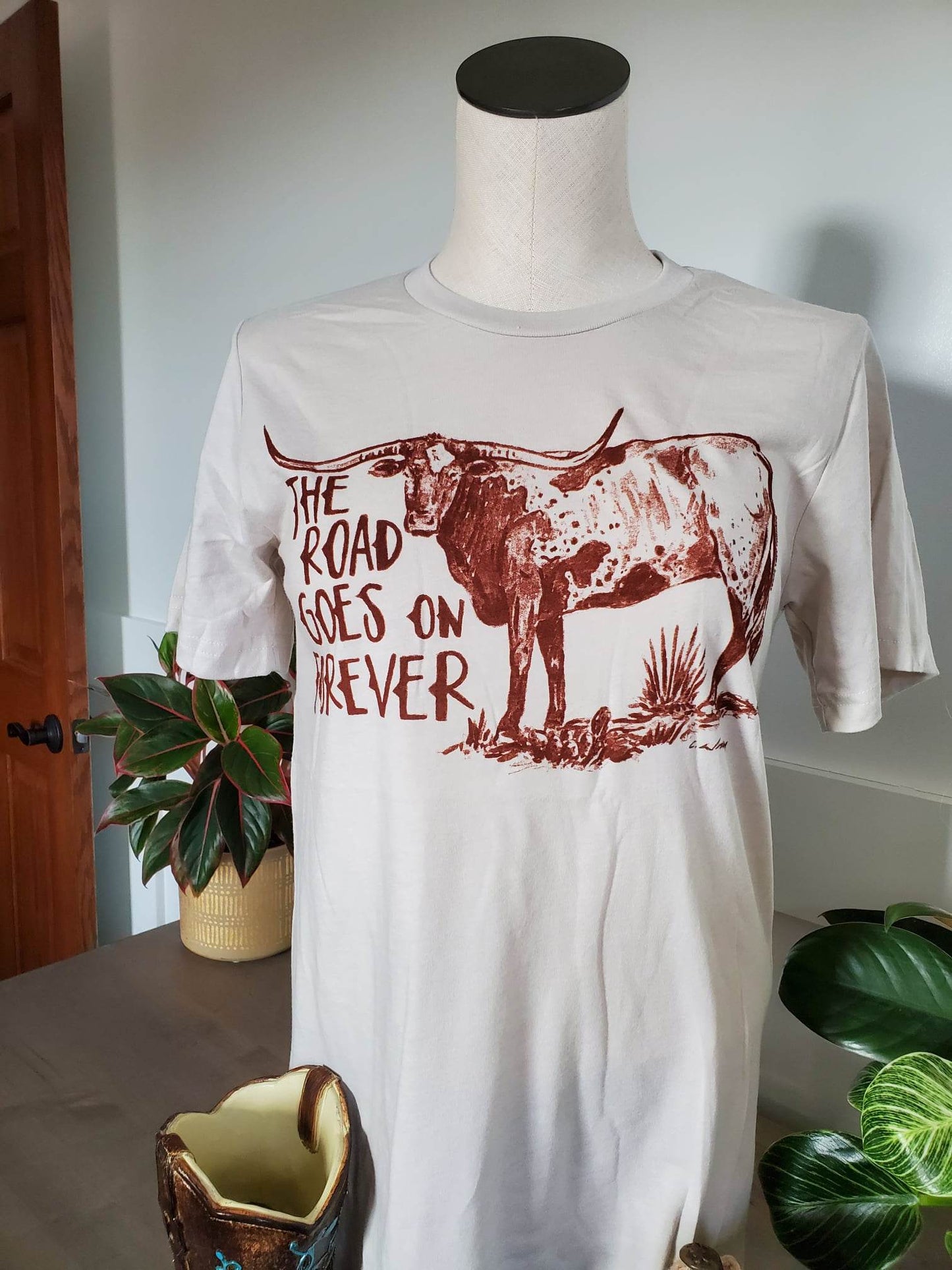 Road Goes On Forever T-Shirt