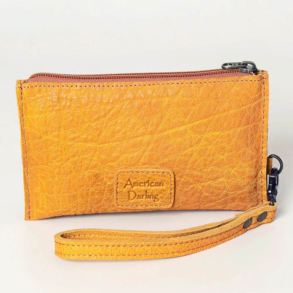 Leather Wristlet Wallet