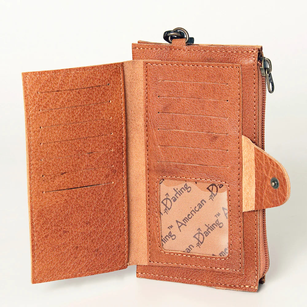 Leather Wristlet Wallet