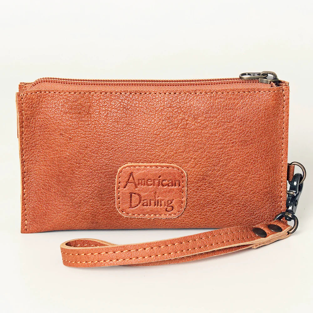 Leather Wristlet Wallet