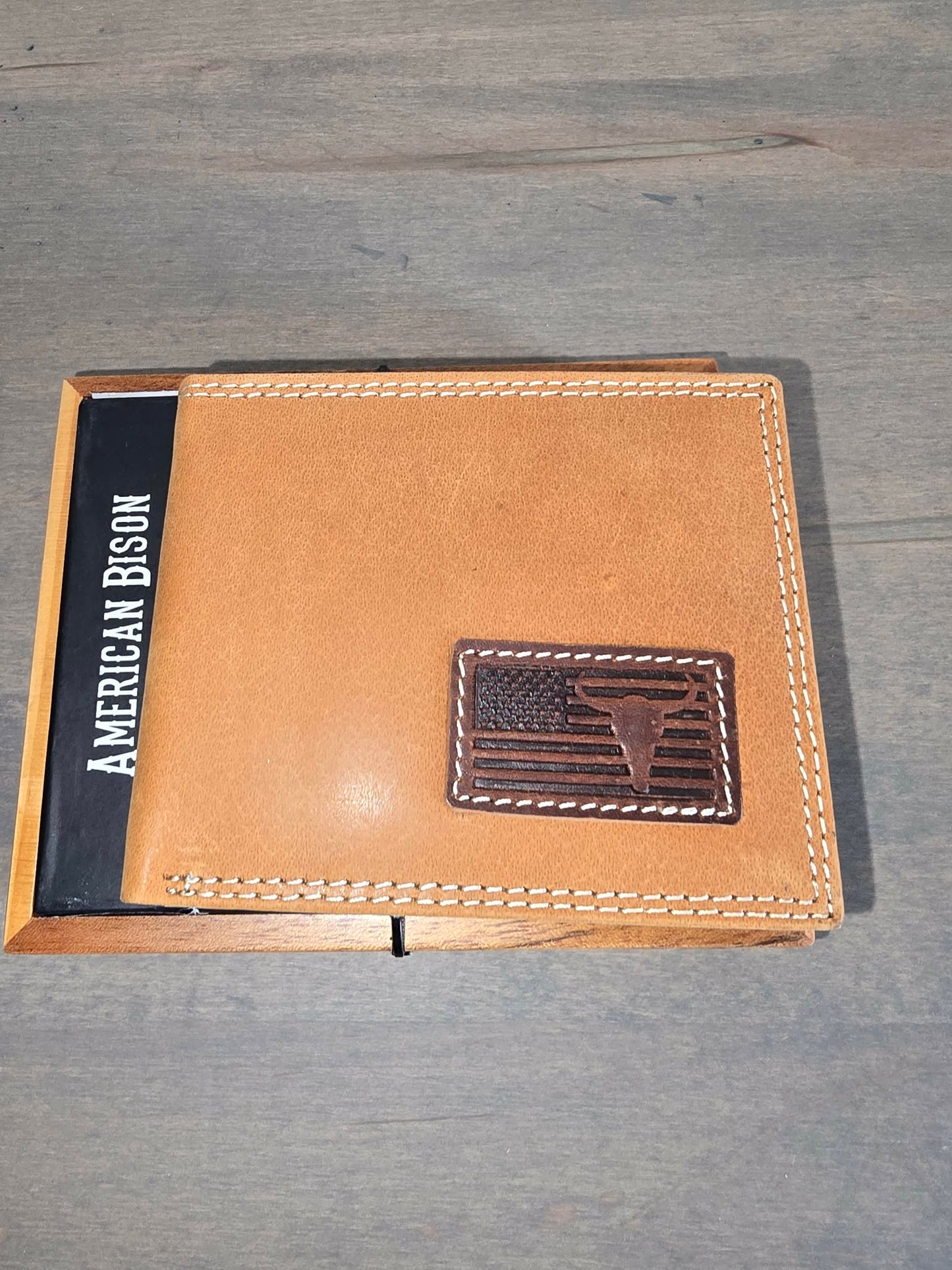 Bison Flag Bifold Wallet