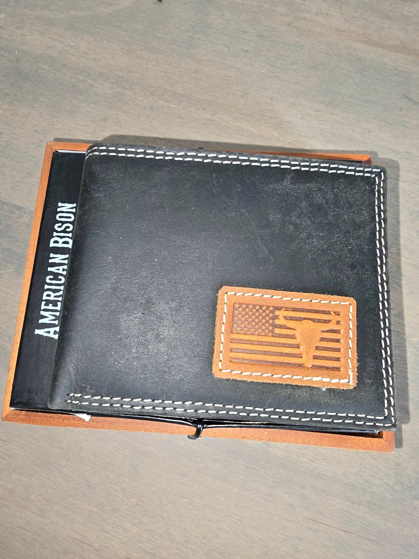 Bison Flag Bifold Wallet