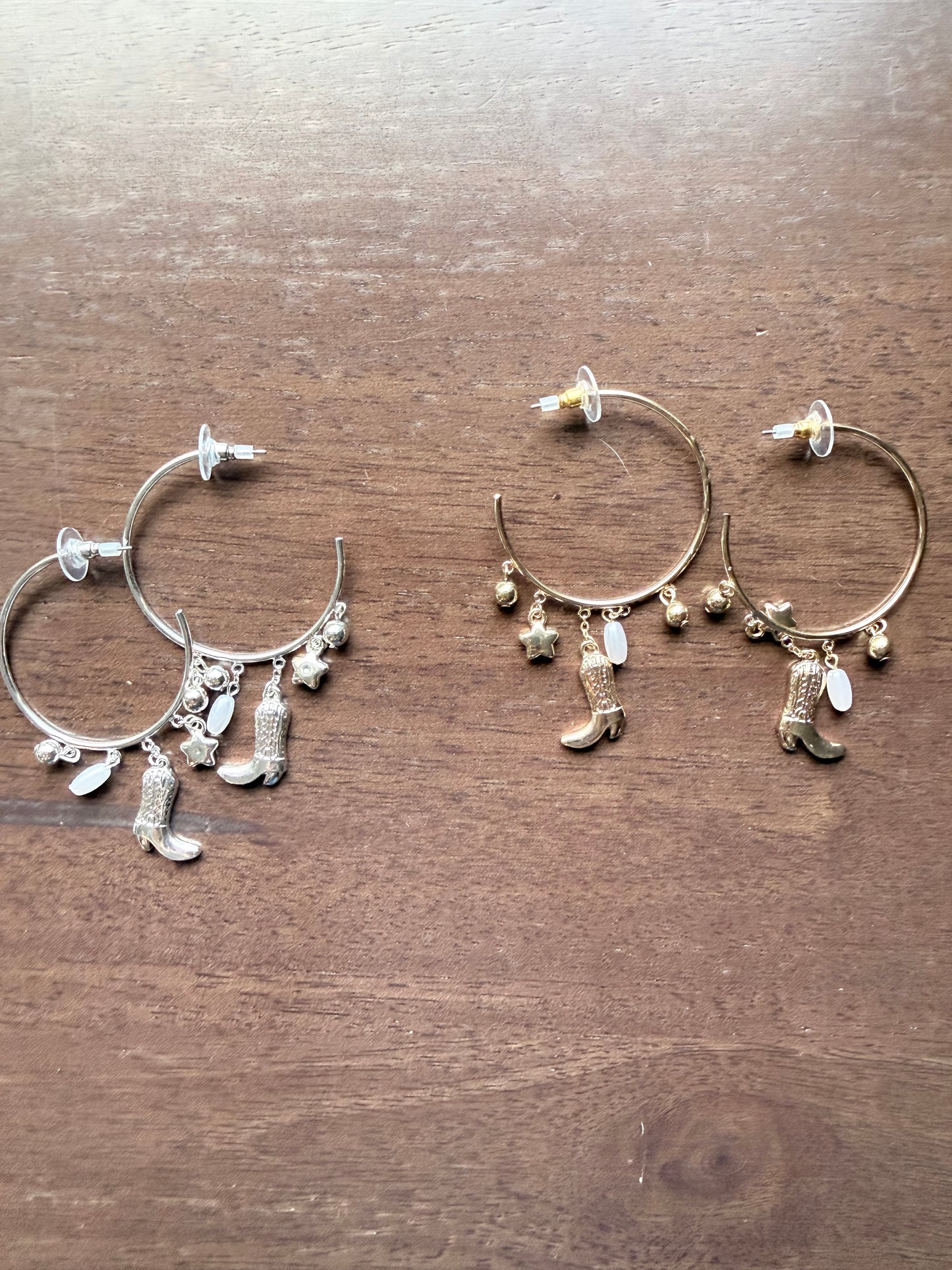 Cowboy Hoop Earring
