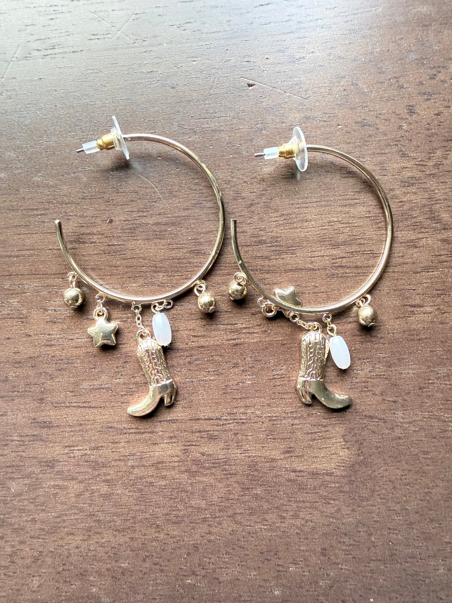 Cowboy Hoop Earring