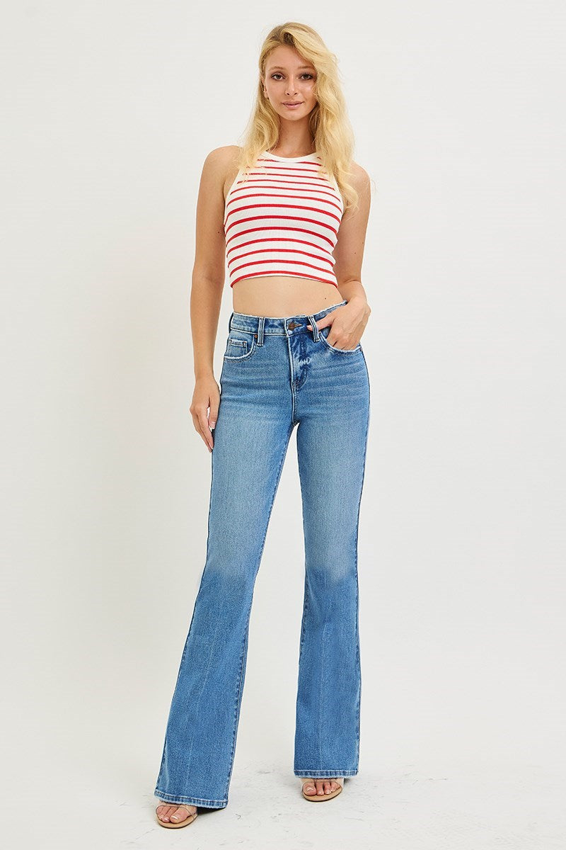 High Rise Flare Jean