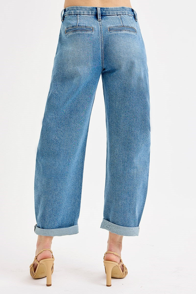 Slouchy Barrel Jean