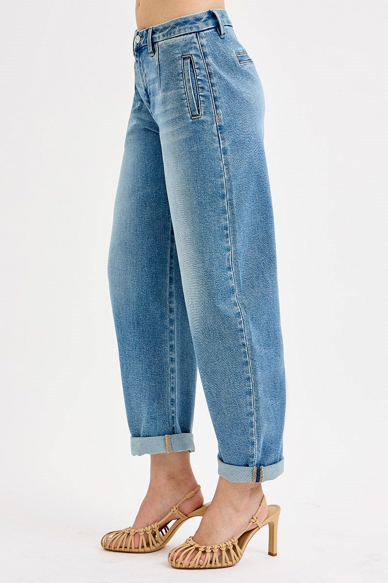 Slouchy Barrel Jean