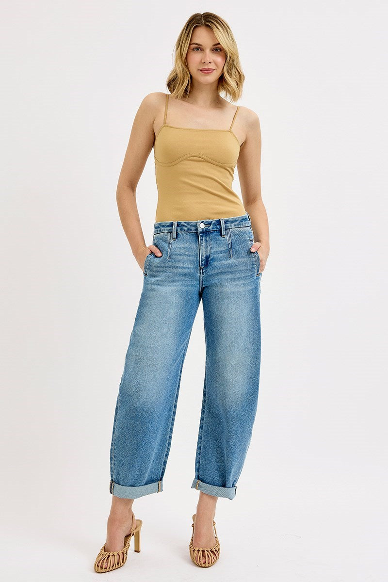 Slouchy Barrel Jean