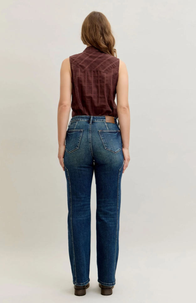 Straight Western Detail Jean