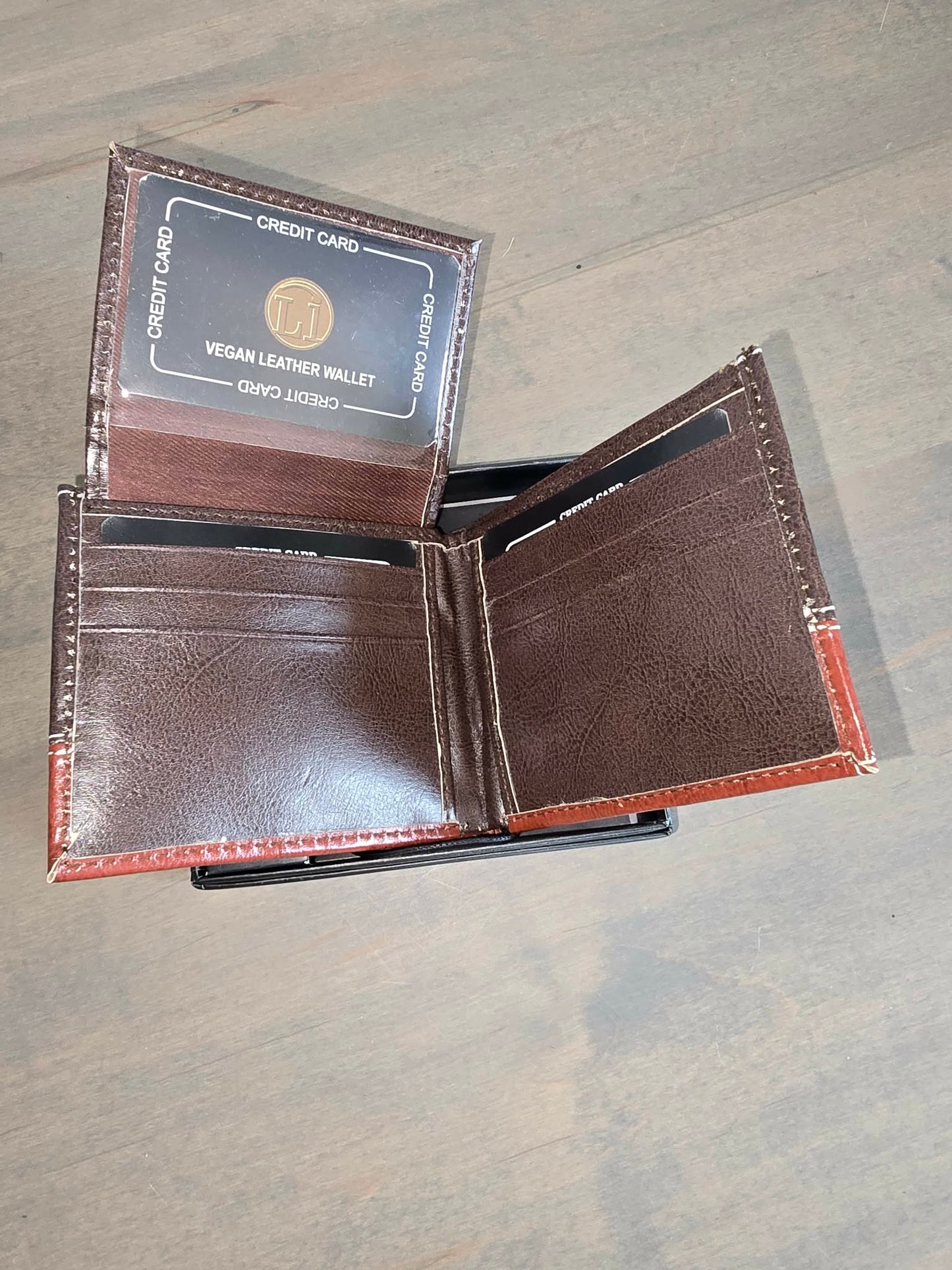 Two Tone Bi-Fold Wallet