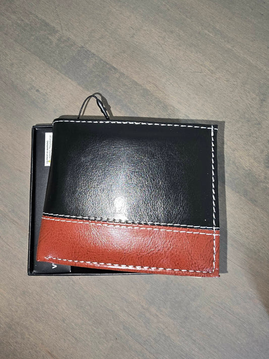 Two Tone Bi-Fold Wallet