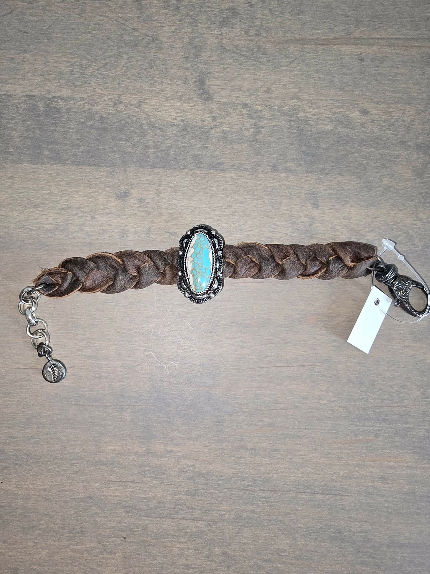 Braided Stone Bracelet