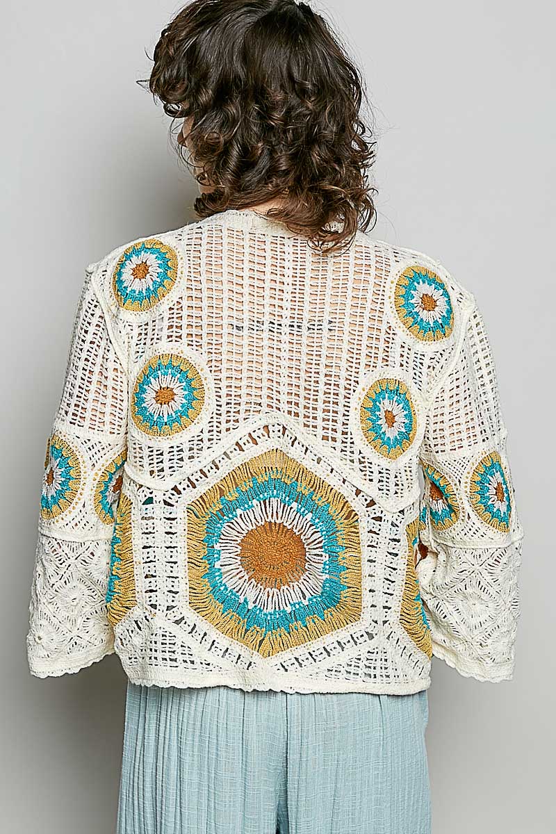 Granny Circle Crochet Top