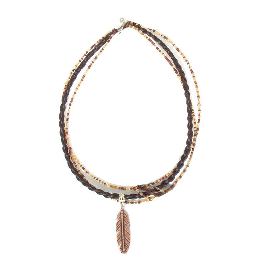 Cienna Feather Necklace