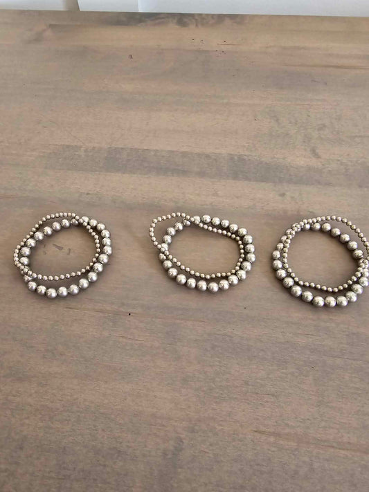 Faux Navajo Pearl Bracelet set