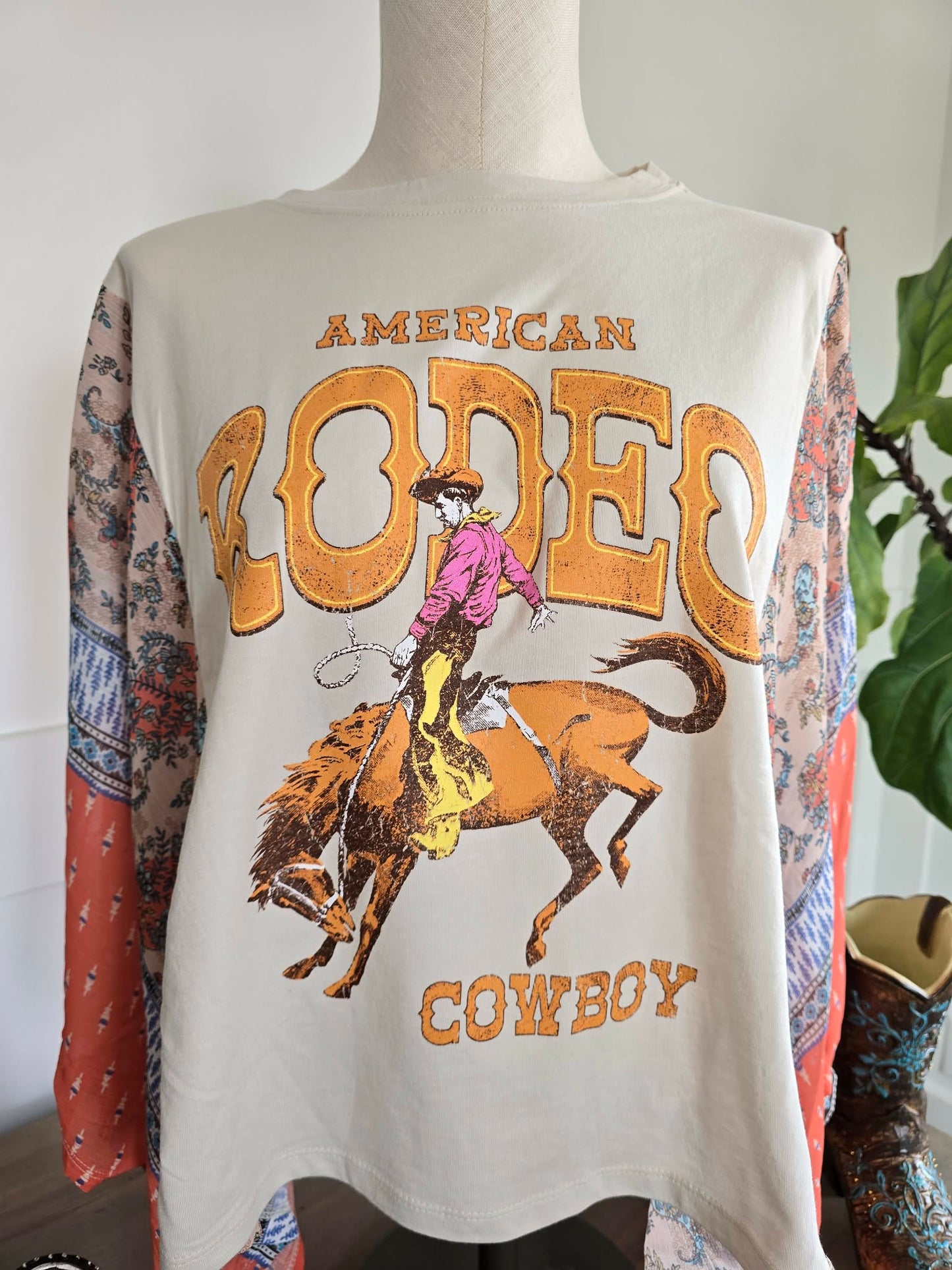 American Rodeo Kaftan Top