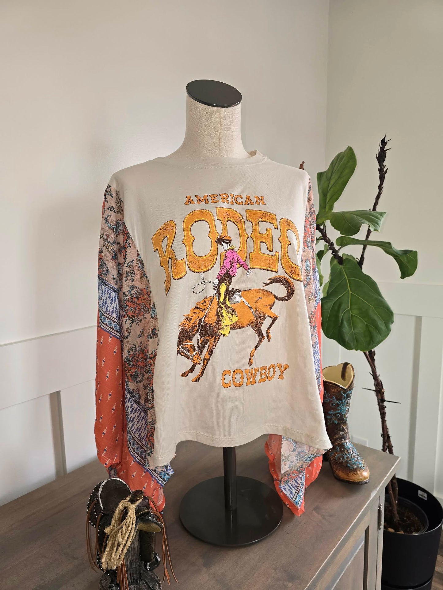 American Rodeo Kaftan Top