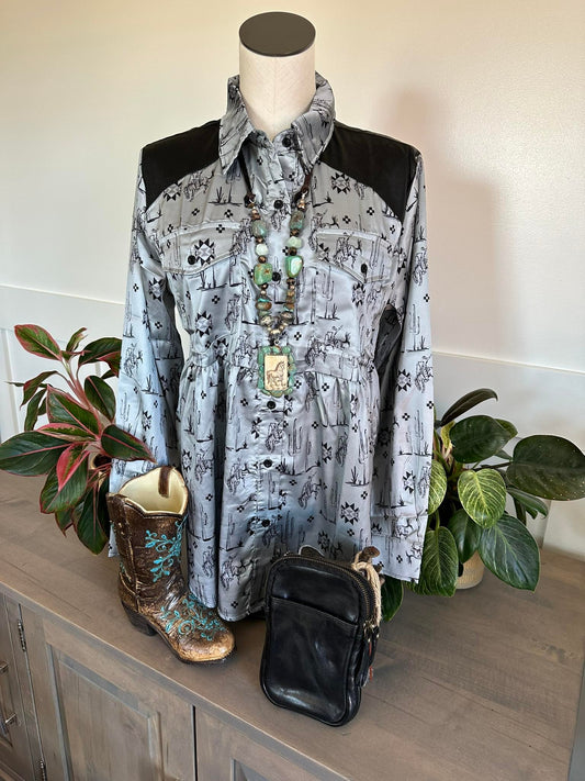 Nocona Nights Blouse