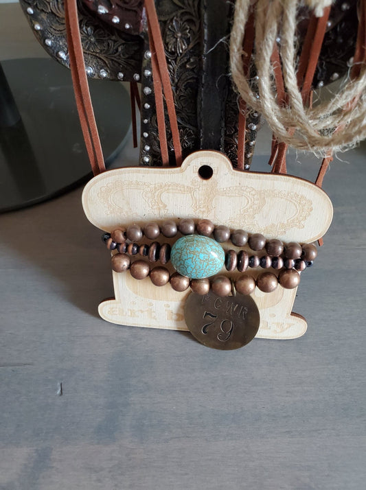 Cowboy Copper Stacker Bracelet